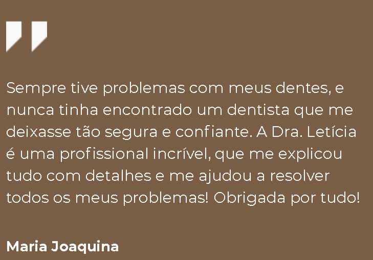 Depoimento - Maria Joaquina
